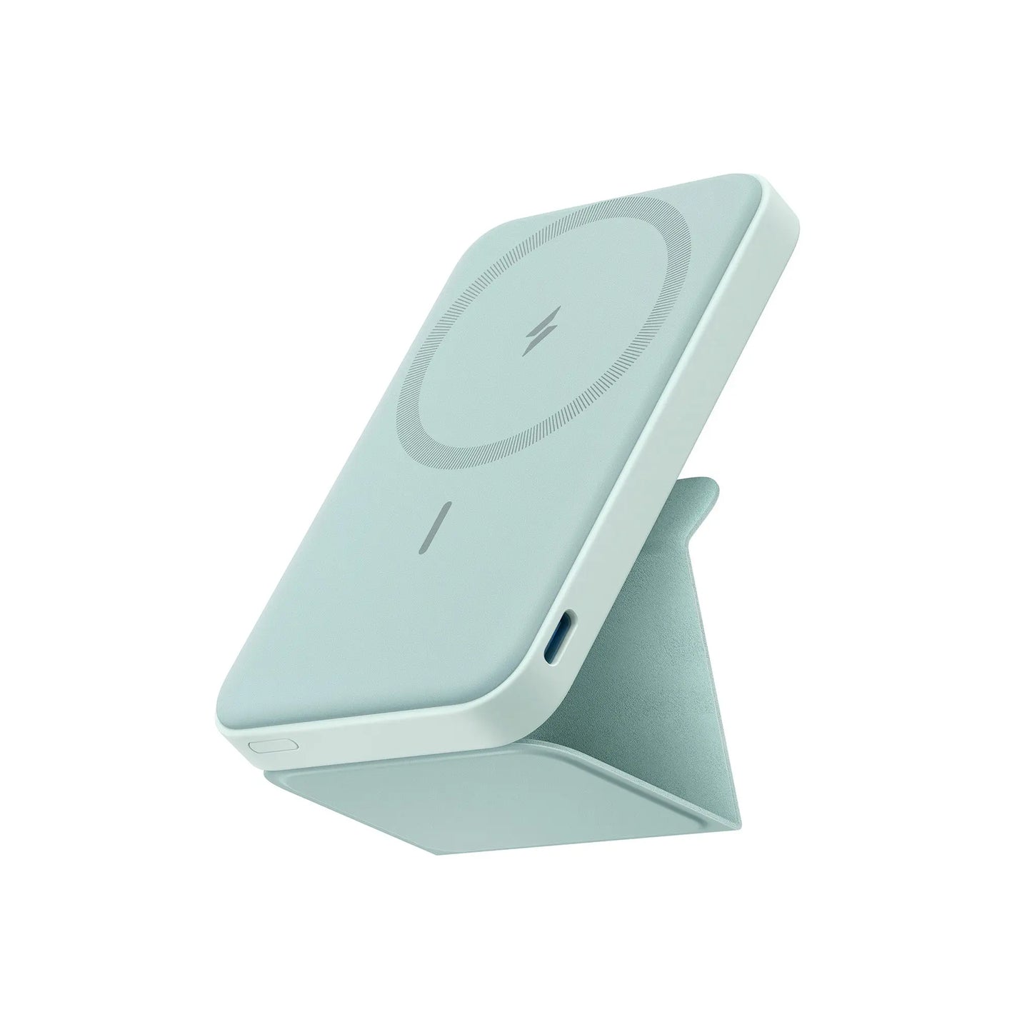 【Magnetic Power Bank】Anker 5,000Mah Magnetic Power Bank, Wireless Portable Charger with Foldable Stand & Side USB-C Port, Battery Pack for Iphone 17/16/15/14/13#Dealsforyoudays Sohochic