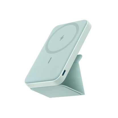 【Magnetic Power Bank】Anker 5,000Mah Magnetic Power Bank, Wireless Portable Charger with Foldable Stand & Side USB-C Port, Battery Pack for Iphone 17/16/15/14/13#Dealsforyoudays Sohochic