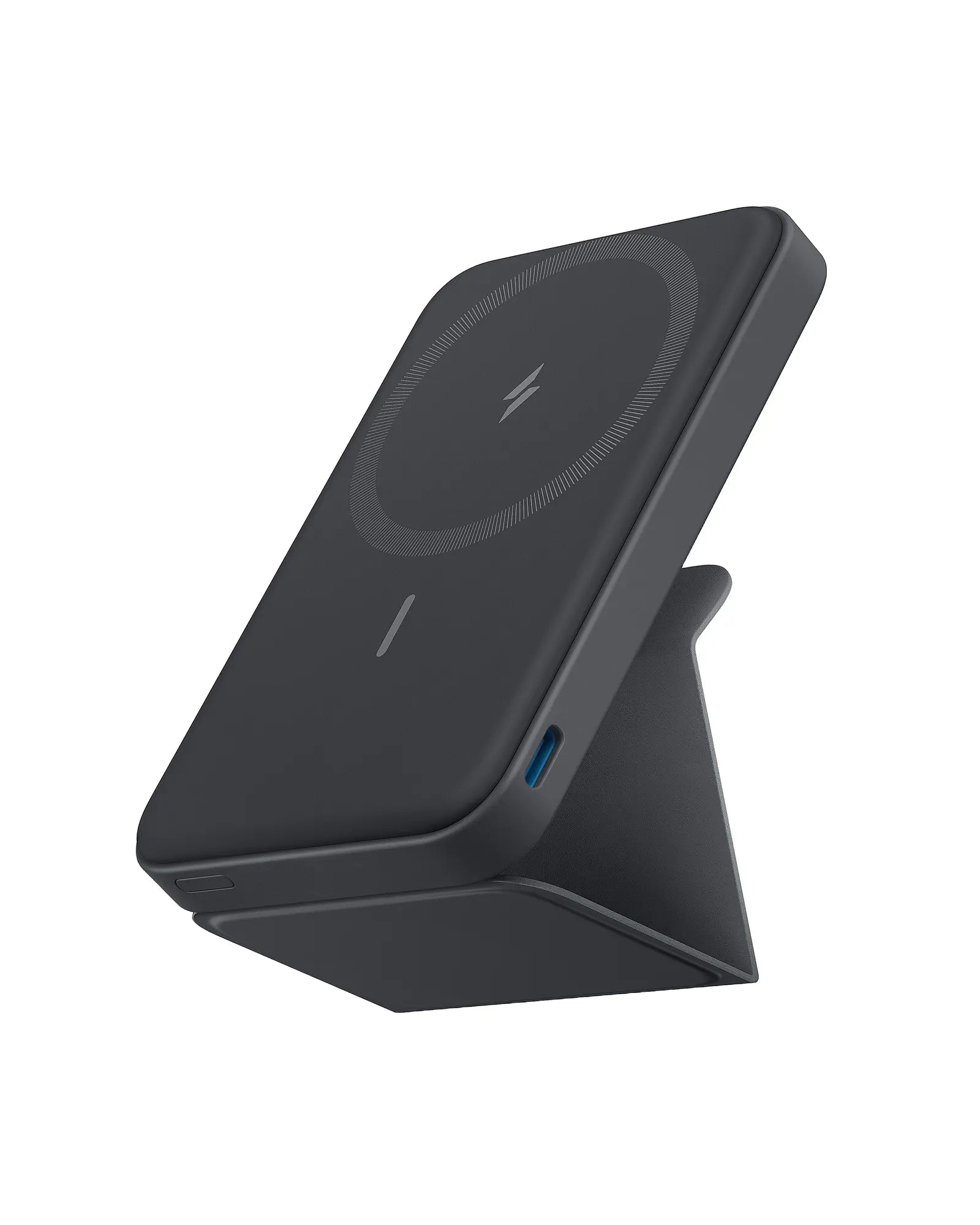 【Magnetic Power Bank】Anker 5,000Mah Magnetic Power Bank, Wireless Portable Charger with Foldable Stand & Side USB-C Port, Battery Pack for Iphone 17/16/15/14/13#Dealsforyoudays Sohochic
