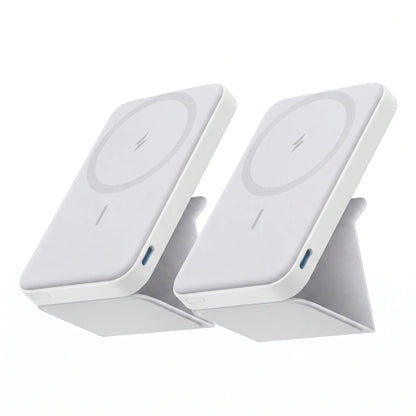 【Magnetic Power Bank】Anker 5,000Mah Magnetic Power Bank, Wireless Portable Charger with Foldable Stand & Side USB-C Port, Battery Pack for Iphone 17/16/15/14/13#Dealsforyoudays Sohochic