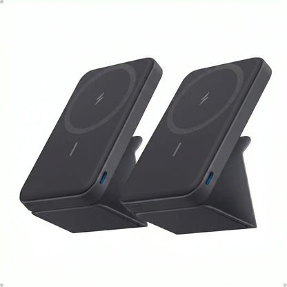 【Magnetic Power Bank】Anker 5,000Mah Magnetic Power Bank, Wireless Portable Charger with Foldable Stand & Side USB-C Port, Battery Pack for Iphone 17/16/15/14/13#Dealsforyoudays Sohochic